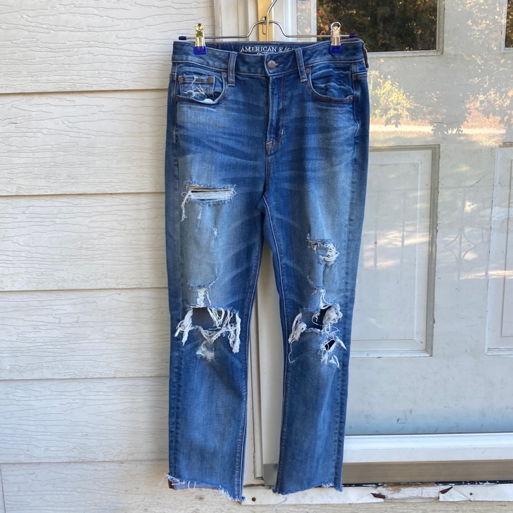 American Eagle Hi-Rise Slim Jeans